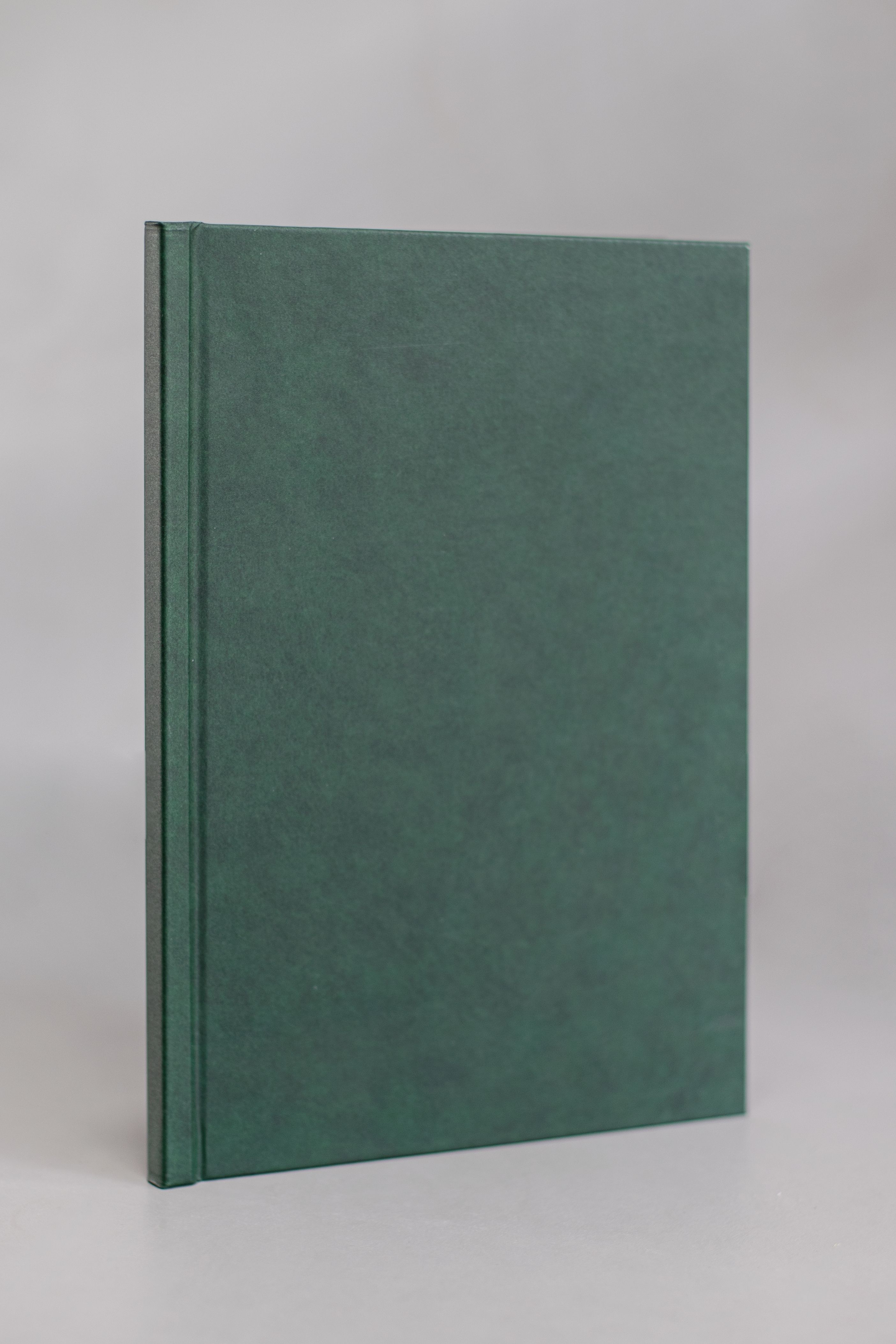 Grüne Hardcovermappe