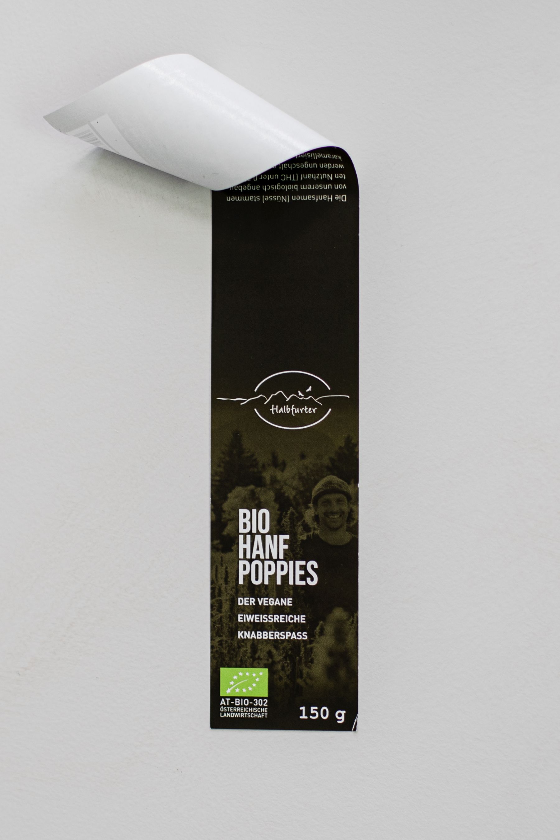 Rechteckiges Etikett