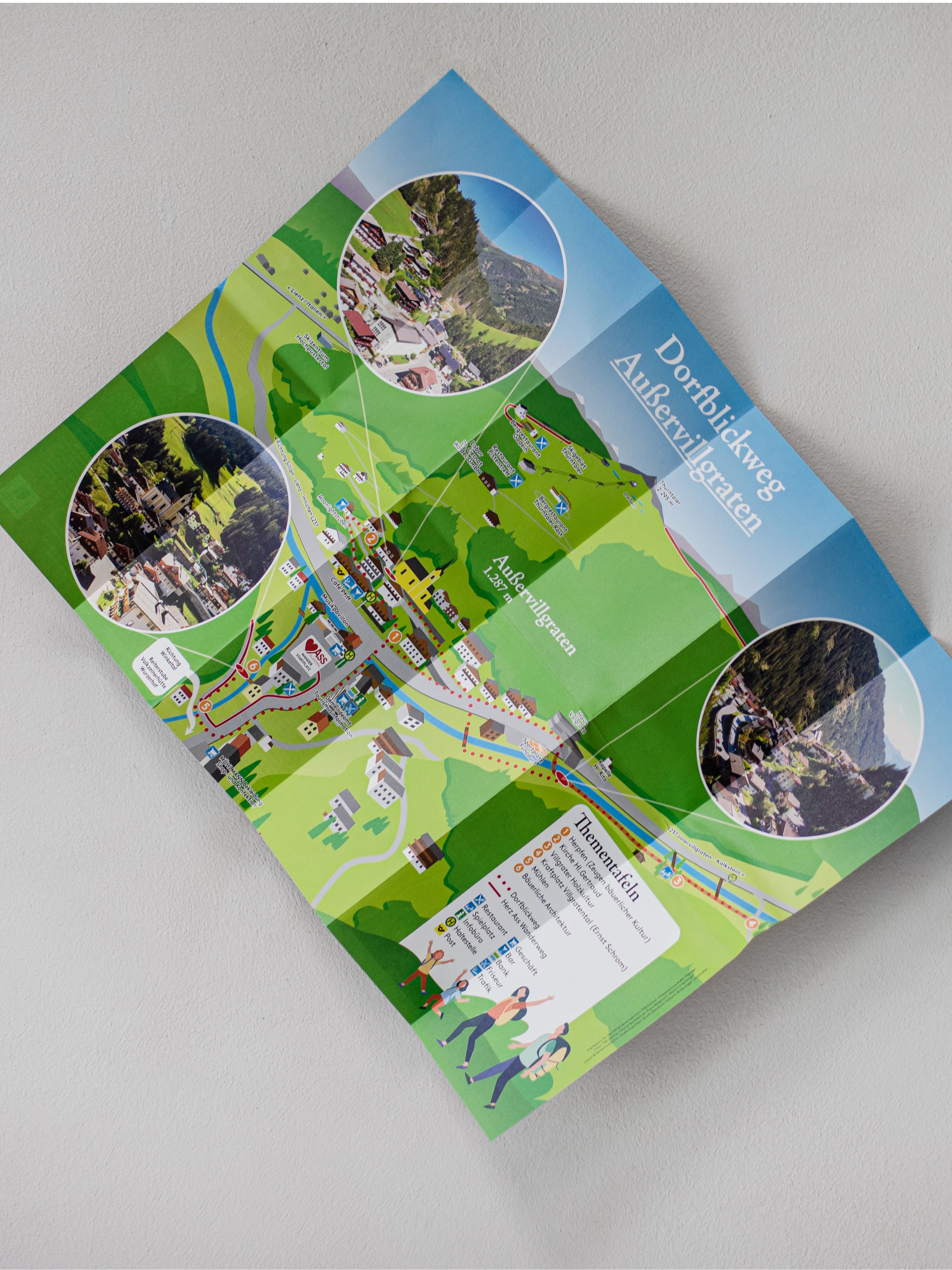 Mehrfach gefalztes Produkt